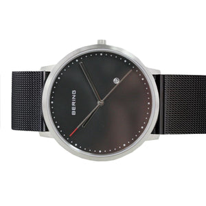 Bering Herren Uhr Armbanduhr Slim Classic - 11139-402-1-M Meshband