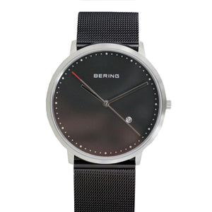 Bering Herren Uhr Armbanduhr Slim Classic - 11139-402-1-M Meshband