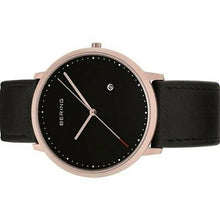 Laden Sie das Bild in den Galerie-Viewer, Bering Herren Uhr Armbanduhr Slim Classic - 11139-534 Leder