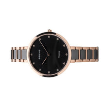 Laden Sie das Bild in den Galerie-Viewer, Bering Damen Uhr Armbanduhr Quarz - 11334-762 Titan