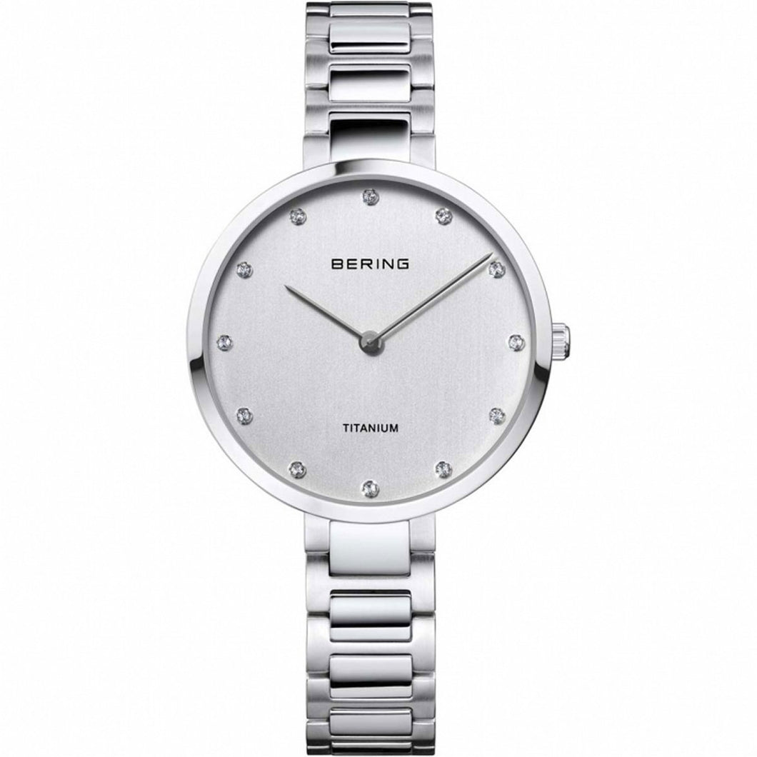 Bering Damen Uhr Armbanduhr Quarz - 11334-770-1 Titan