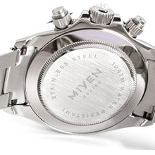 Laden Sie das Bild in den Galerie-Viewer, MIYEN MUNICH Herren Uhr Chrono Sport Racinguhr Analog Quarz Voyager 1140-21-3-1