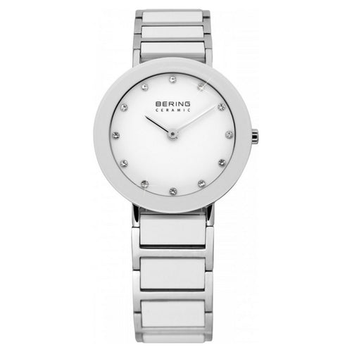 Bering Damen Uhr Armbanduhr Slim Ceramic - 11429-754-1