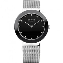 Laden Sie das Bild in den Galerie-Viewer, Bering Damen Uhr Armbanduhr Slim Ceramic - 11435-002 Meshband