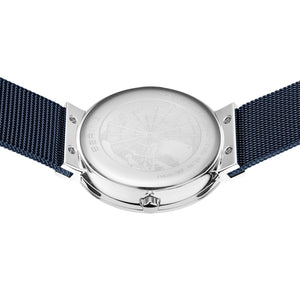 Bering Damen Uhr Armbanduhr Slim Ceramic - 11435-387 Meshband