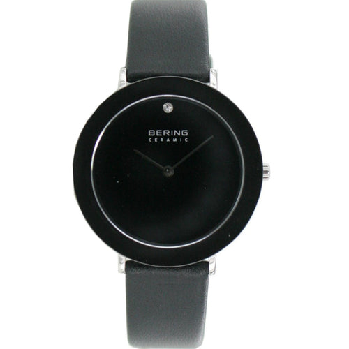 Bering Damen Uhr Armbanduhr Slim Ceramic - 11435-442-1 Leder