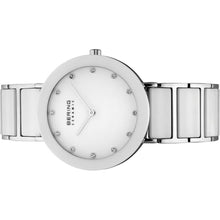 Laden Sie das Bild in den Galerie-Viewer, Bering Damen Uhr Armbanduhr Slim Ceramic - 11435-754-1-k Edelstahl