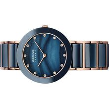 Laden Sie das Bild in den Galerie-Viewer, Bering Damen Uhr Armbanduhr Slim Ceramic - 11435-767-1 Edelstahl