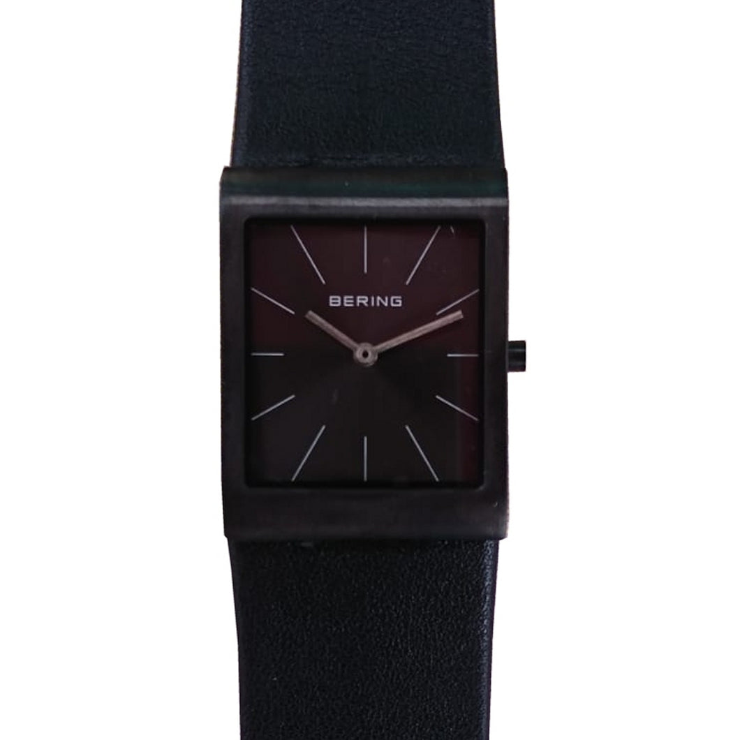 Bering Damen Uhr Armbanduhr Slim Classic - 11620-077 Leder