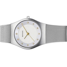 Laden Sie das Bild in den Galerie-Viewer, Bering Damen Uhr Armbanduhr Slim Classic - 11927-AZ1 Meshband