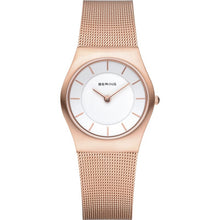 Laden Sie das Bild in den Galerie-Viewer, Bering Damen Uhr Armbanduhr Slim Classic - 11930-366-1 Meshband