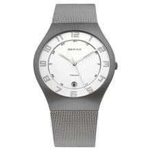 Laden Sie das Bild in den Galerie-Viewer, Bering Herren Uhr Armbanduhr Slim Classic - 11937-000-1 Meshband