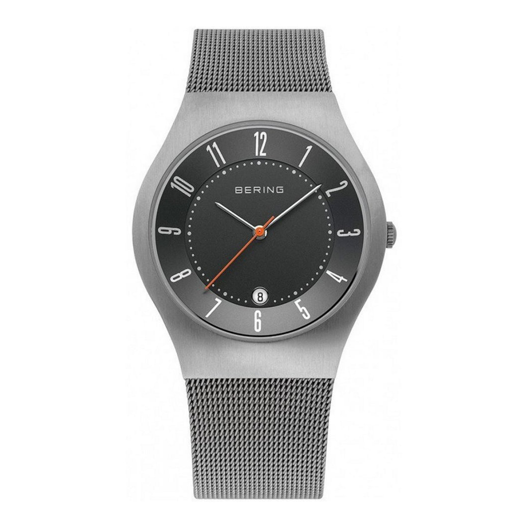 Bering Herren Uhr Armbanduhr Slim Classic - 11937-377-1 Meshband