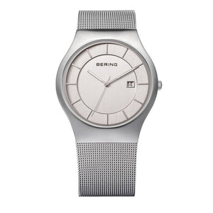 Bering Herren Uhr Armbanduhr Classic - 11938-000-1 Meshband