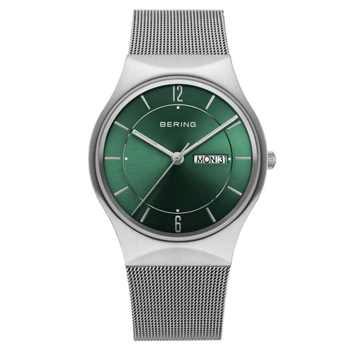 Bering Herren Uhr Armbanduhr Classic - 11938-008DD Meshband