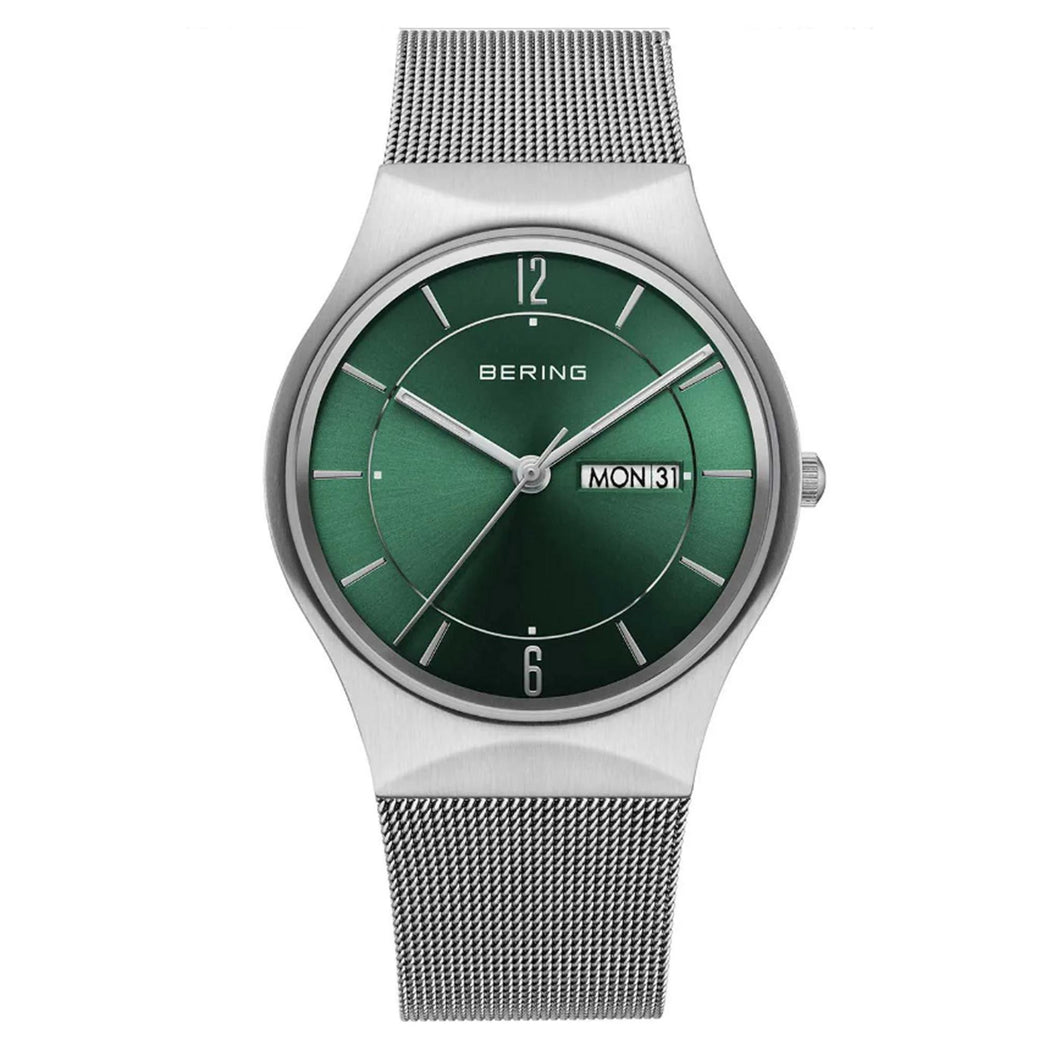 Bering Herren Uhr Armbanduhr Classic - 11938-008DD Meshband
