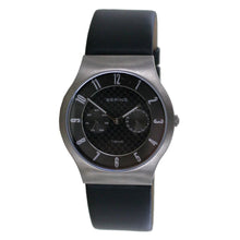 Laden Sie das Bild in den Galerie-Viewer, Bering Herren Uhr Armbanduhr Slim Classic - 11939-077-l-c Lederband