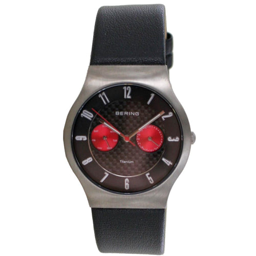 Bering Herren Uhr Armbanduhr Slim Classic - 11939-079-l Lederband