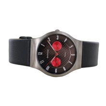 Laden Sie das Bild in den Galerie-Viewer, Bering Herren Uhr Armbanduhr Slim Classic - 11939-079-l Lederband
