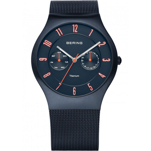 Bering Herren Uhr Armbanduhr Slim Classic - 11939-393-1 Meshband