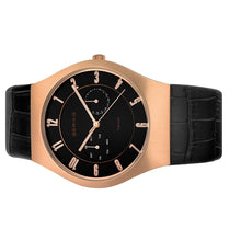 Laden Sie das Bild in den Galerie-Viewer, Bering Herren Uhr Armbanduhr Slim Classic - 11939-462 Leder