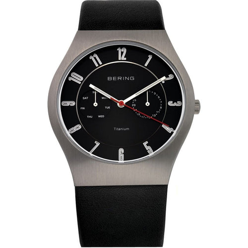 Bering Herren Uhr Armbanduhr Slim Classic - 11939-472-l-1 Lederband