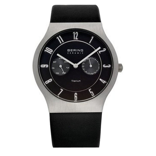 Bering Herren Uhr Armbanduhr Slim Classic - 11939-772-l Lederband