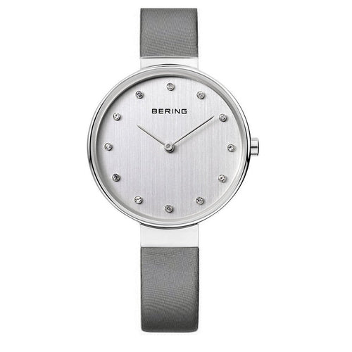 Bering Damen Uhr Armbanduhr Slim Classic - 12034-000 Leder