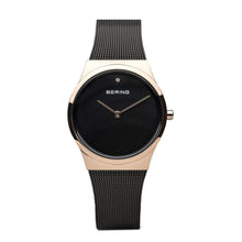 Laden Sie das Bild in den Galerie-Viewer, Bering Damen Uhr Armbanduhr Classic - 12130-166-1 Meshband