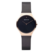 Laden Sie das Bild in den Galerie-Viewer, Bering Damen Uhr Armbanduhr Classic - 12131-166 Meshband