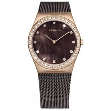 Laden Sie das Bild in den Galerie-Viewer, Bering Damen Uhr Armbanduhr Slim Classic - 12426-262-1 Meshband