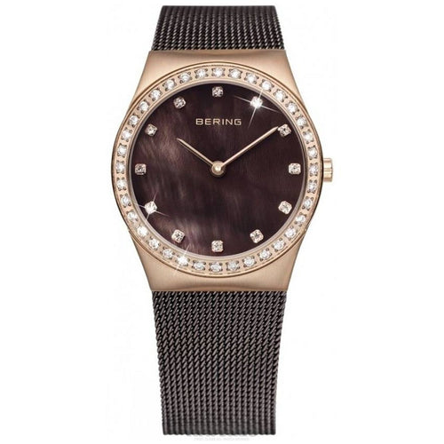 Bering Damen Uhr Armbanduhr Slim Classic - 12426-262-1 Meshband