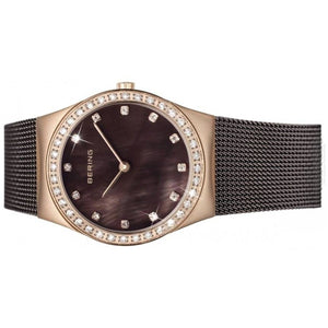 Bering Damen Uhr Armbanduhr Slim Classic - 12426-262-1 Meshband
