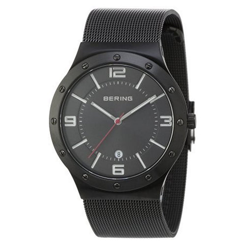 Bering Herren Uhr Armbanduhr Slim Classic - 12739-077 Meshband
