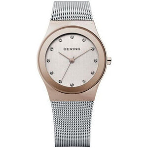Bering Damen Uhr Armbanduhr Slim Classic - 12927-064-1 Meshband