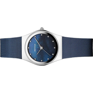Bering Damen Uhr Armbanduhr Slim Classic - 112927-307-1 Meshband