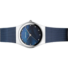 Laden Sie das Bild in den Galerie-Viewer, Bering Damen Uhr Armbanduhr Slim Classic - 112927-307 Meshband