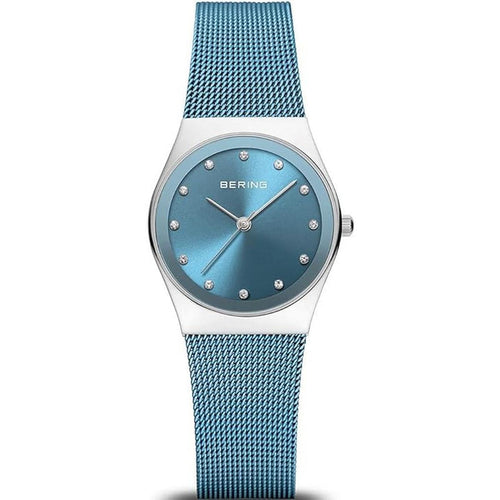 Bering Damen Uhr Armbanduhr Slim Classic - 12927-308 Meshband
