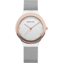 Laden Sie das Bild in den Galerie-Viewer, Bering Damen Uhr Armbanduhr Slim Ceramic - 12934-060 Meshband