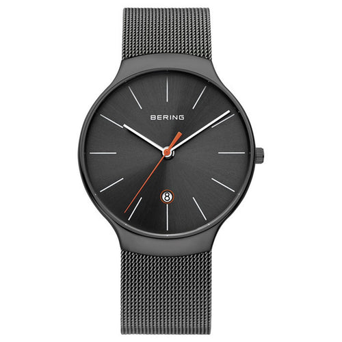 Bering Damen Uhr Armbanduhr Slim Classic - 13338-077-1 Meshband