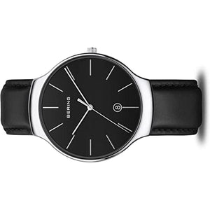 Bering Damen Uhr Armbanduhr Slim Classic - 13338-402-1 Leder