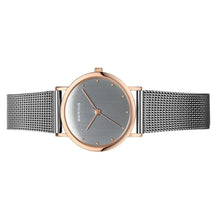 Laden Sie das Bild in den Galerie-Viewer, Bering Damen Uhr Armbanduhr Classic - 13426-369 Meshband
