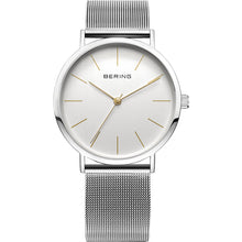 Laden Sie das Bild in den Galerie-Viewer, Bering Unisex Uhr Armbanduhr Slim Classic - 13436-001 Meshband