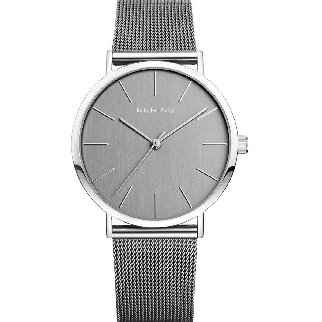 Bering Herren Uhr Armbanduhr Slim Classic - 13436-309 Meshband