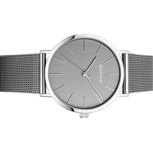 Laden Sie das Bild in den Galerie-Viewer, Bering Herren Uhr Armbanduhr Slim Classic - 13436-309 Meshband