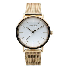 Laden Sie das Bild in den Galerie-Viewer, Bering Herren Uhr Armbanduhr Slim Classic - 13436-334-1 Meshband