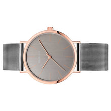 Laden Sie das Bild in den Galerie-Viewer, Bering Herren Uhr Armbanduhr Slim Classic - 13436-369-1 Meshband
