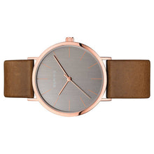 Laden Sie das Bild in den Galerie-Viewer, Bering Herren Uhr Armbanduhr Slim Classic - 13436-369 Leder