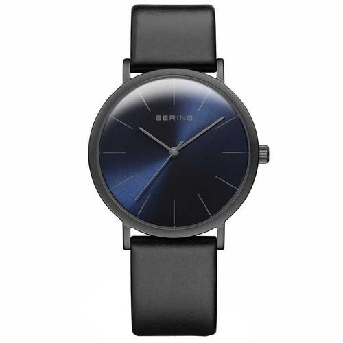Bering Unisex Uhr Armbanduhr Slim Classic - 13436-427-1 Lederband