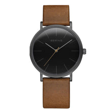 Laden Sie das Bild in den Galerie-Viewer, Bering Damen Uhr Armbanduhr Slim Classic - 13436-522-1 Leder